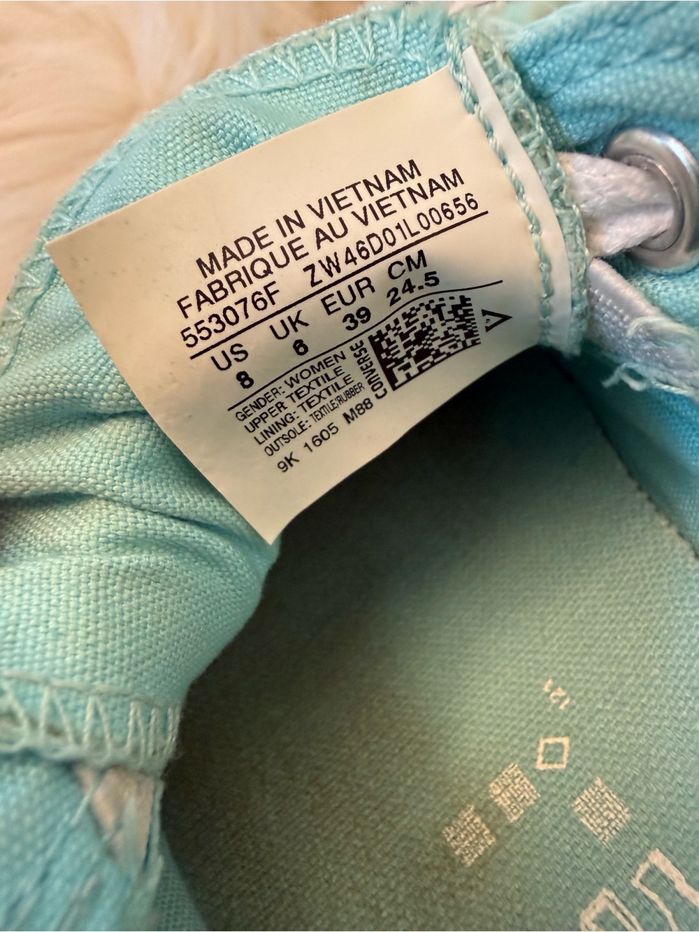 Converse Shoreline Light Green Sneakers - Picture 4 of 7